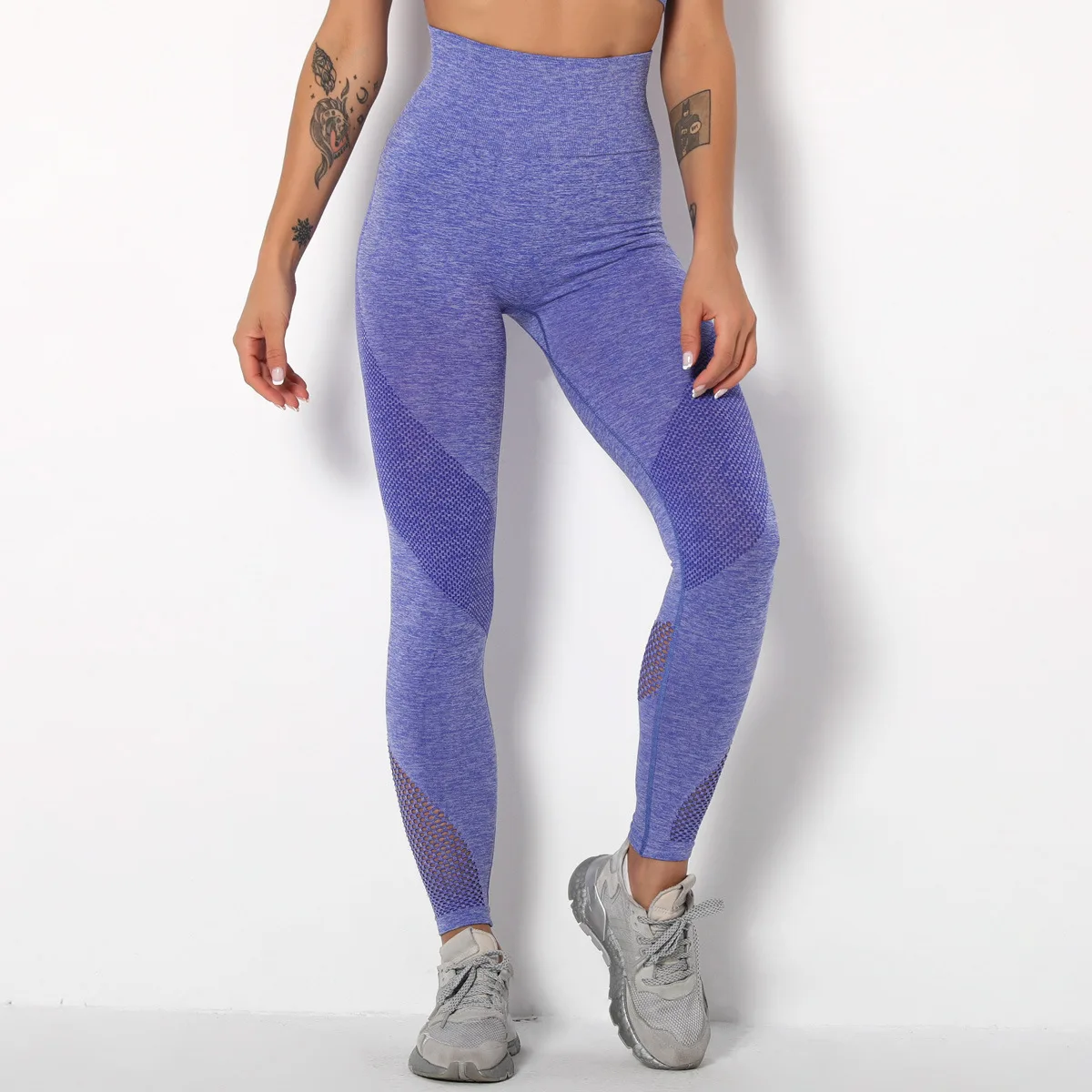 

Peach Hip High Waist Seamless Leggings Women Fitness Yoga Pants Running Workout Hip Lift Energy Elastic Trousers Gym Girl Tights