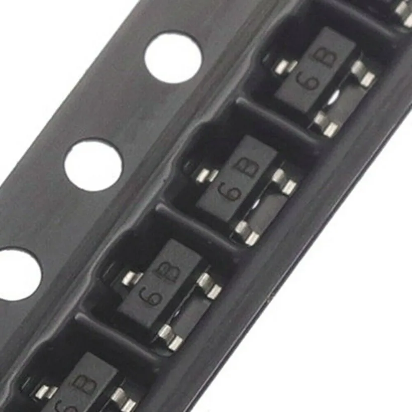 500 шт BC817-25 6B 0.5A 45V NPN SOT-23 SMD Транзисторы