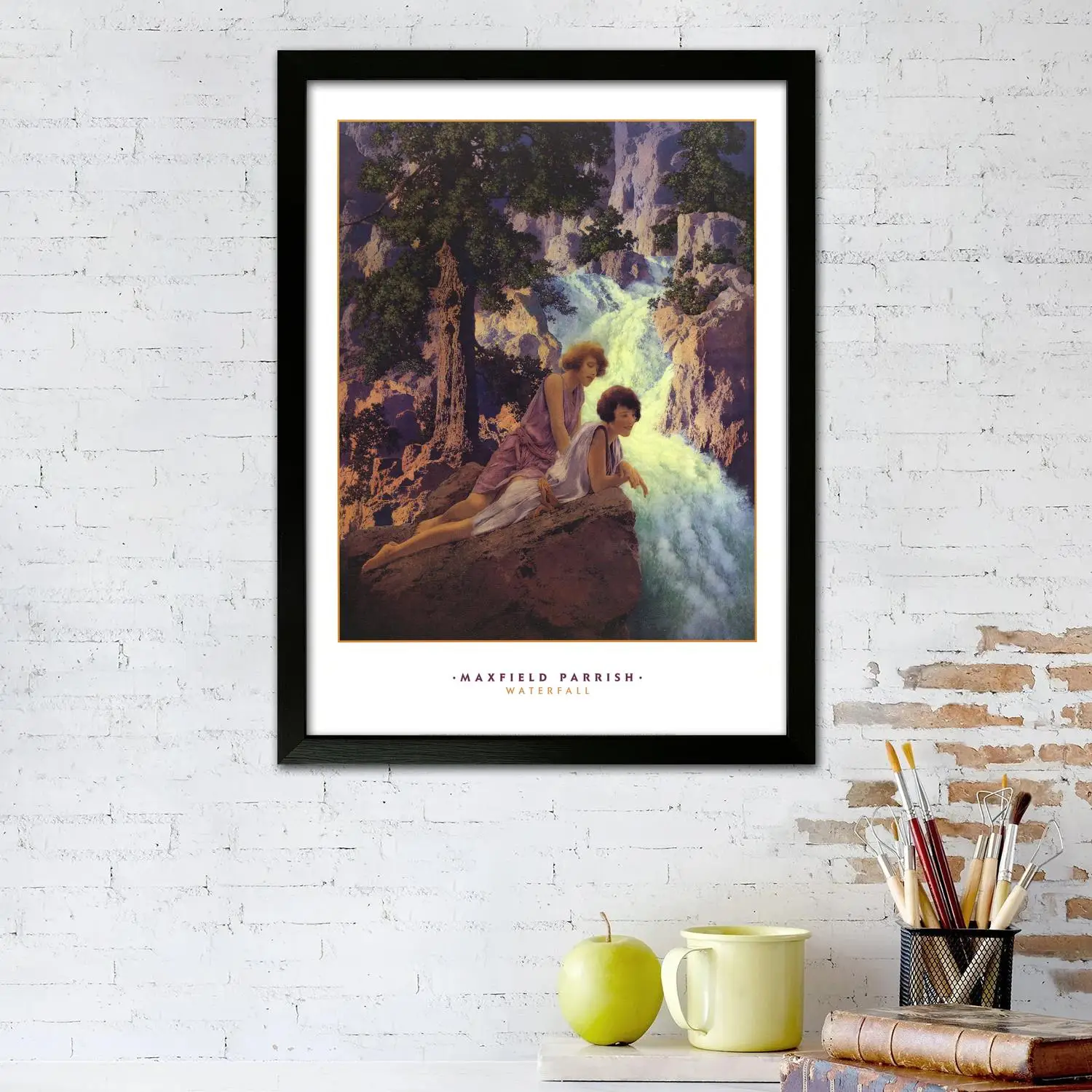 maxfield Parrish Canvas Art Плакат и настенное искусство картина с принтом современный