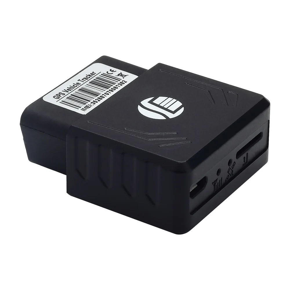 Enlarge OBD GPS Tracker Car OBD2 16Pin Interface Real Time GPS GSM Vehicle Tracking Device Locator Mobile Alarm GPS Trackers