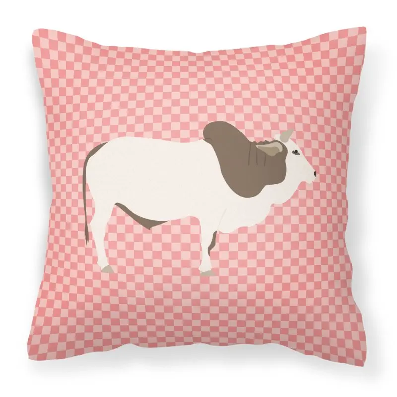 

Cow Pink Check Fabric Decorative Pillow Costuras articulos para coser Loteria Tulle fabric Net fabric Organza fabric African lac