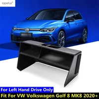 center console flocking storage box armrest box container car interior accessories for vw volkswagen golf 8 mk8 2020 2022