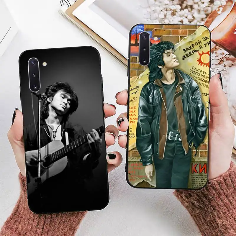 

Viktor Tsoi Phone Case for Samsung A51 A30s A52 A71 A12 for Huawei Honor 10i for OPPO vivo Y11 cover