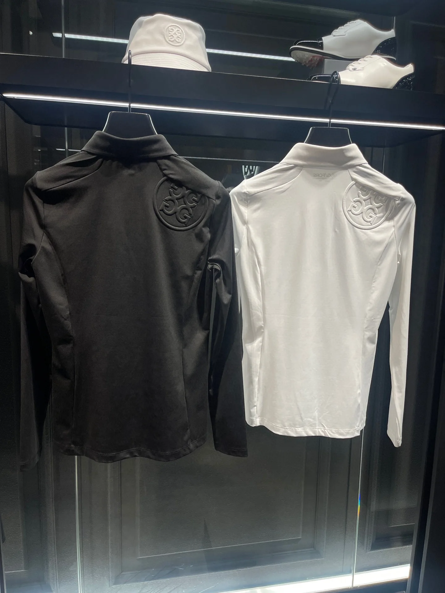 Spring and Autumn 2022 new Golf Ladies long sleeve Tee sports function quick drying fabric lapels feel comfortable