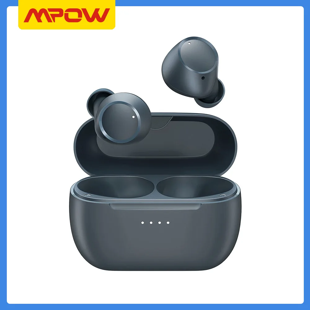 

Mpow M13 IPX8 Waterproof Bluetooth V5.0 Earbuds In-Ear Earphones with Punchy Bass 28H Playtime Wireless Earphone for Gym Sport