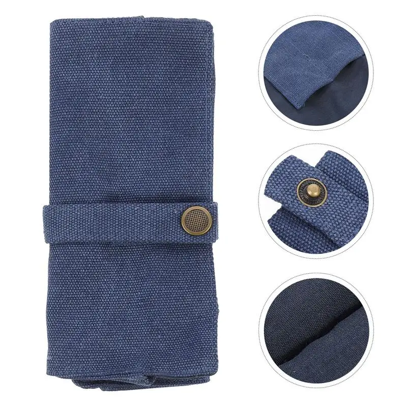 

Watch Travel Roll Storage Case Canvas Jewelry Partner Mens Bracelet Smartwatches Box Wristwatch Organizer Bag