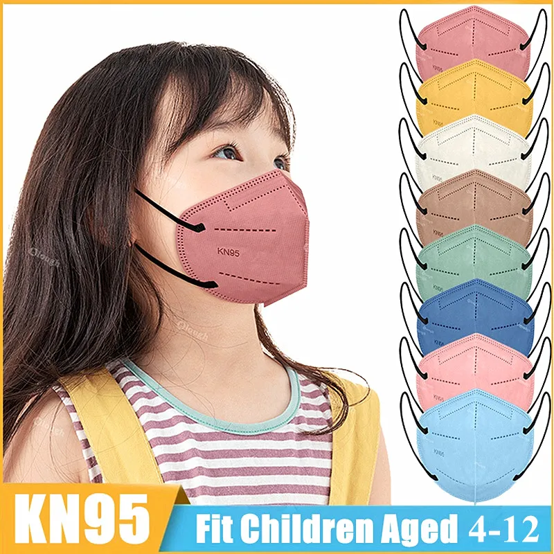 Испанские маскарадные Детские маски FPP2 двухслойные KN95 Morandi ffp2mask для детей |