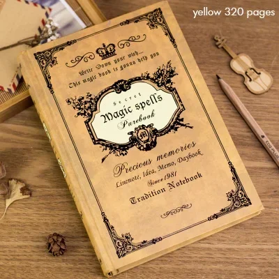 Блокнот ZJMZYM Retro Notebook