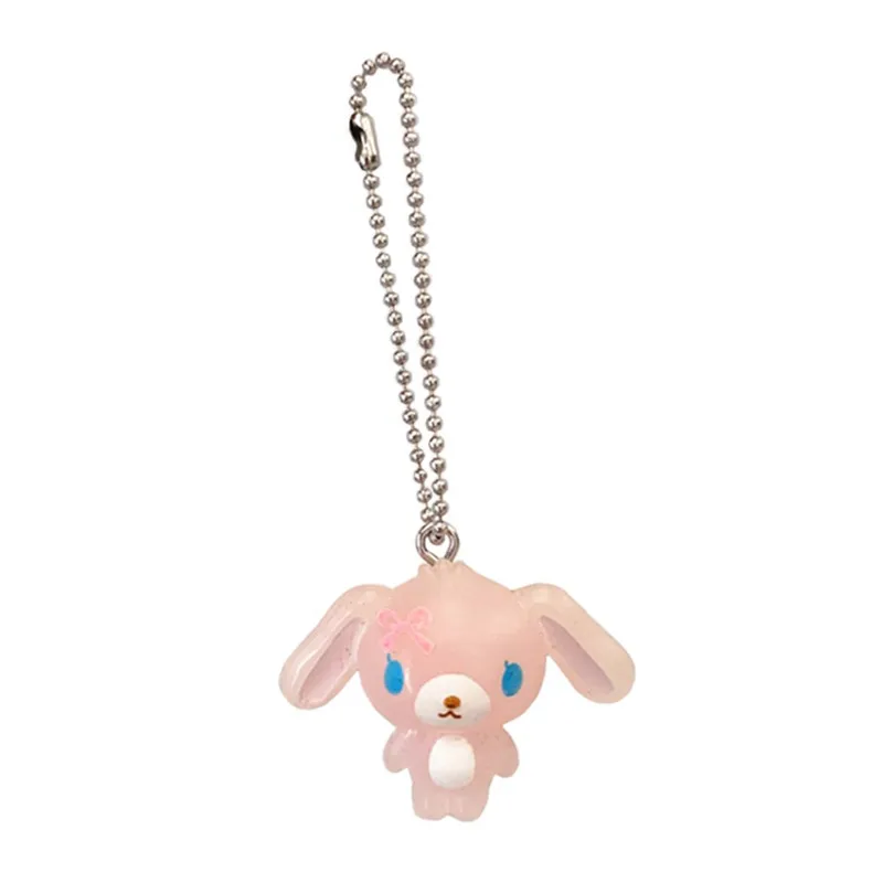 

Rare Pink Sugarbunnies Keychain Cute Kawaii Anime Bunny Keychains Key Chain Keyring Small Gifts Girls Toys
