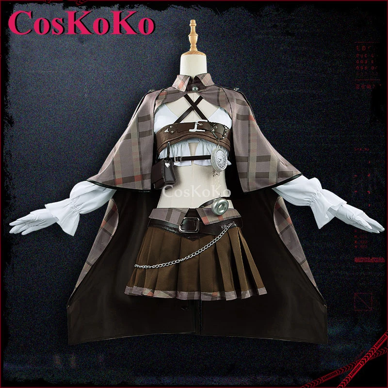 

【Customized】CosKoKo Christina Cosplay Game Path To Nowhere Costume Incarcerator Sweet Uniform Halloween Party Role Play Clothing