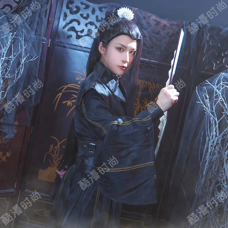 Аниме Erha Mo Ran Tian Guan Ci Fu He Xuan Ming yi Косплей Костюм Хэллоуин Рождество необычная