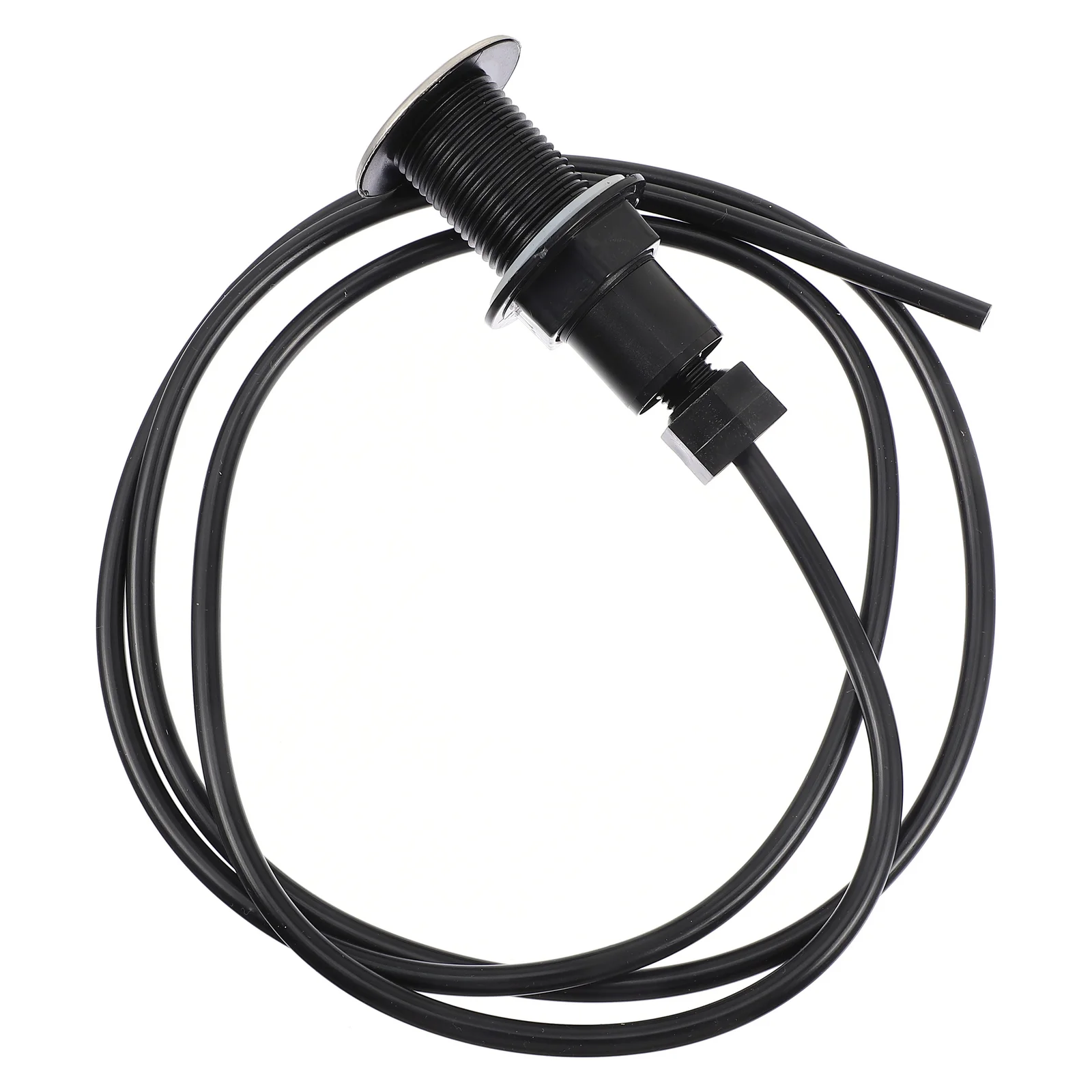 

25 Mm Stainless Steel Sink Sink Garbage Button On-off Accessory Garbage Disposer Air Switch Garbage Garbage Disposal Sink Plug