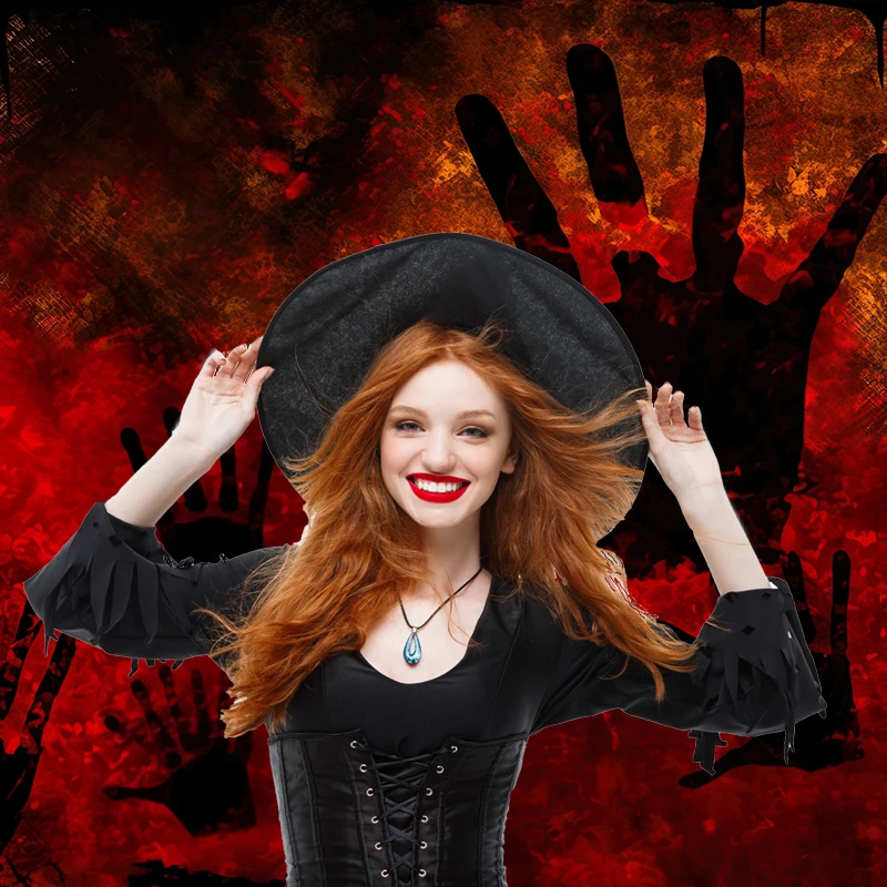 Фон для вечеринки в честь Хэллоуина надгробие замок тыква ужас ночь луна детский