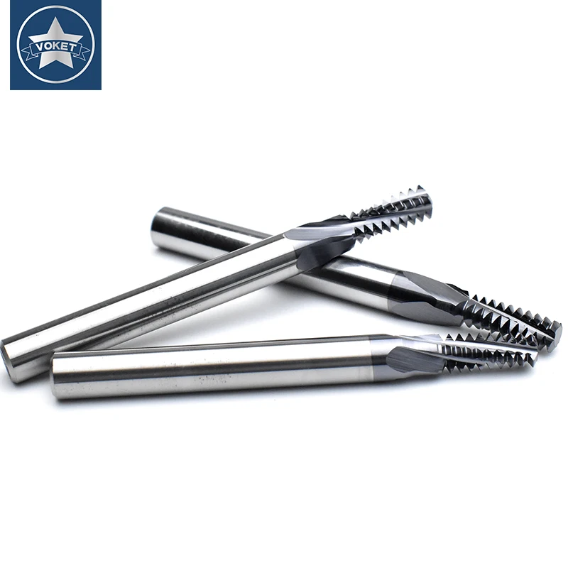 

CNC 60Degree Tungsten Steel American Full Fine Thread Milling Cutter UNF 1/4-28 5/16-24 7/16-20 9/16-18 mill mills cutters