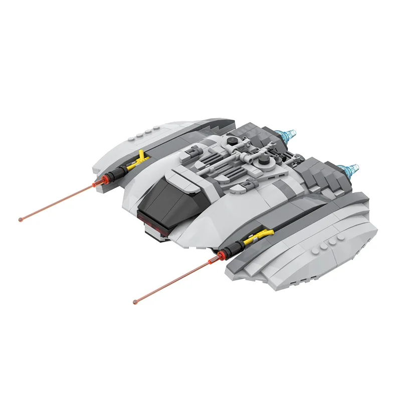 

Строительный блок MOC-55621 Cylon Raider 1978, космический корабль, набор боевых самолетов, модель кирпича «сделай сам», детская сборная головоломка, иг...