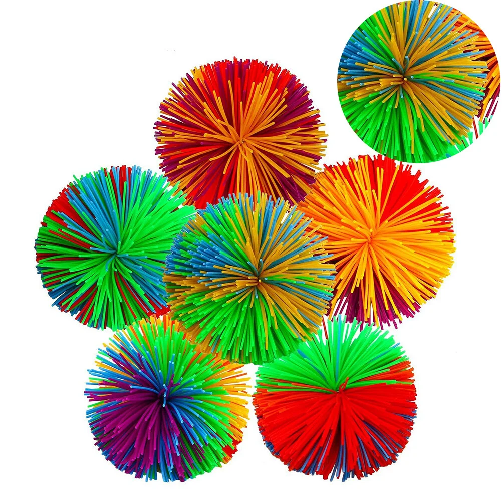 

10pcs Stress Puffer Balls Bounce Sensory Fidget and Stress Balls for Kids Children Stress