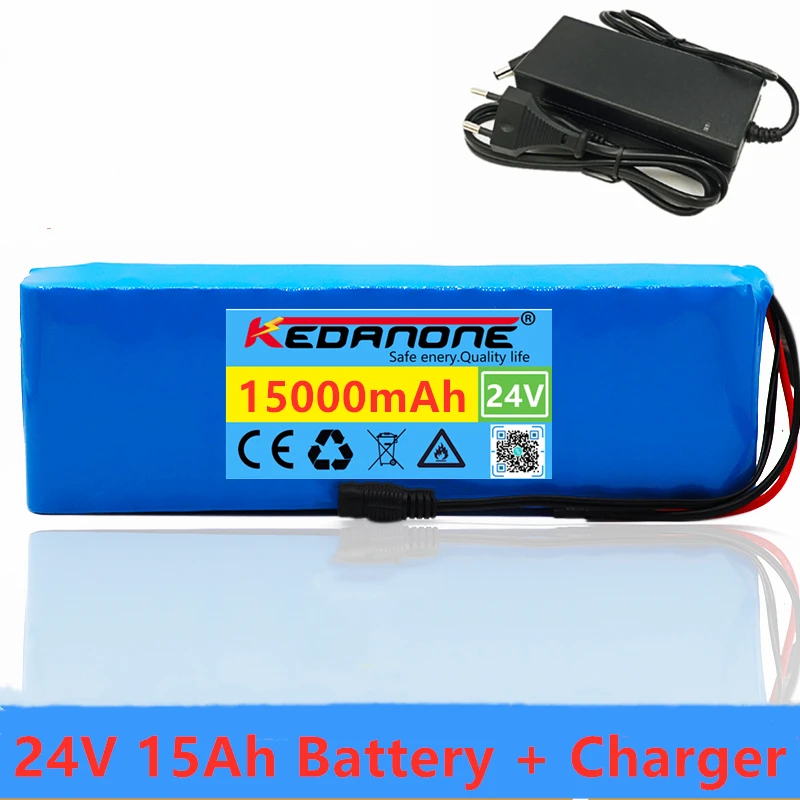 

Original 7S4P 24v li ion Battery pack 29.4v 15Ah electric bicycle motor ebike scooter 18650 lithium rechargeable batteries 15Ah