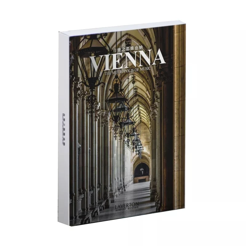 Vienna City Landscape Postcards Set Boxed Gift Message Wish Greeting Card , That Can Be Mailed ,dubai ,chiang Mai