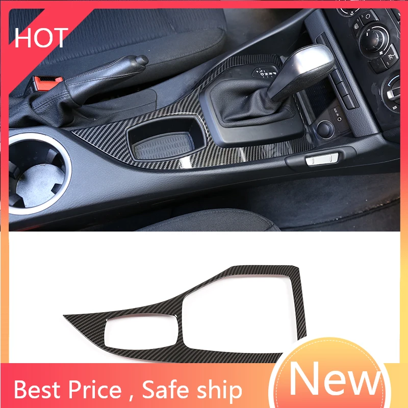 

ABS Carbon Fiber Decorative Cover Trim Strip for Car Control Gear Shift Panel For BMW X1 E84 2013-2015 Car Accessories dw