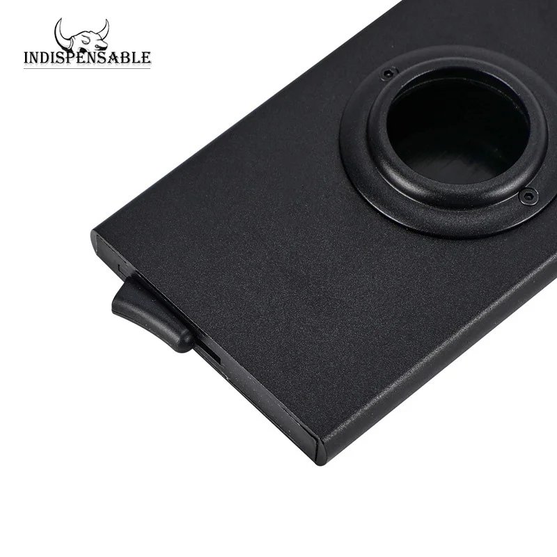 ID Card Holder Airtag Pop Up RFID Male Wallet Mini Package Aluminum Metal Protective Bag Smart Quick Release Women Purse Air Tag