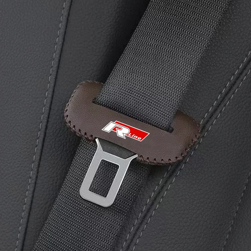 2 шт. чехол из искусственной кожи с пряжкой для автомобильного ремня безопасности