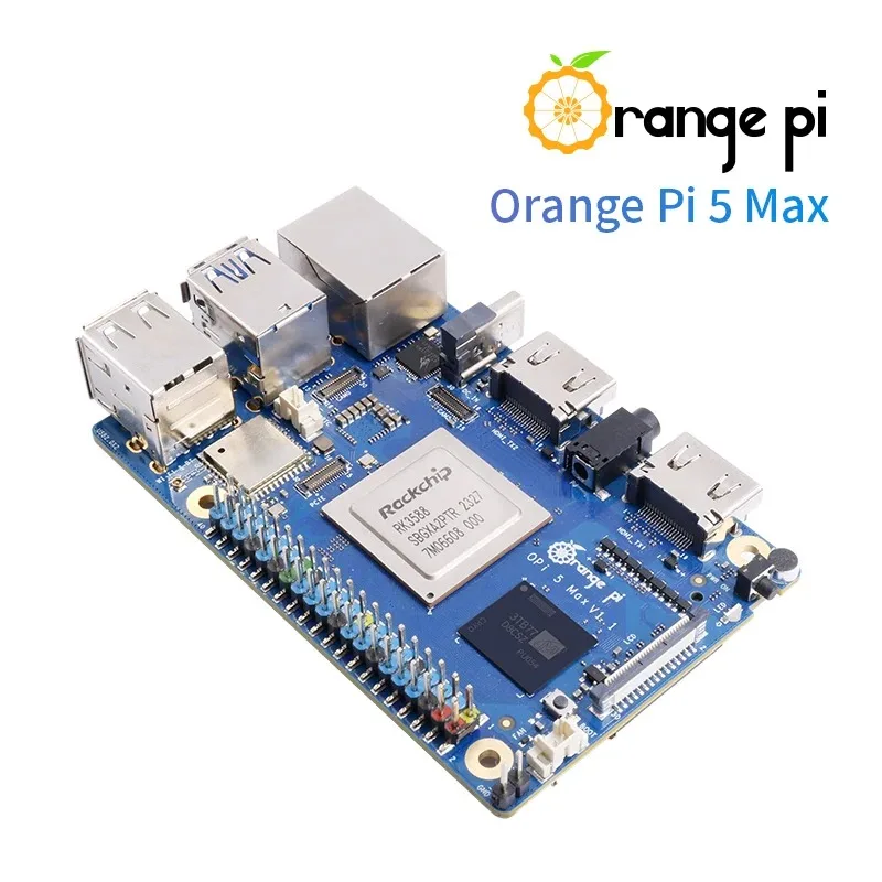 Фото RoRuS Orange Pi 5 Max (8 ГБ) Одноплатный компьютер OrangePi 5 Max 8 ГБ SBC №5