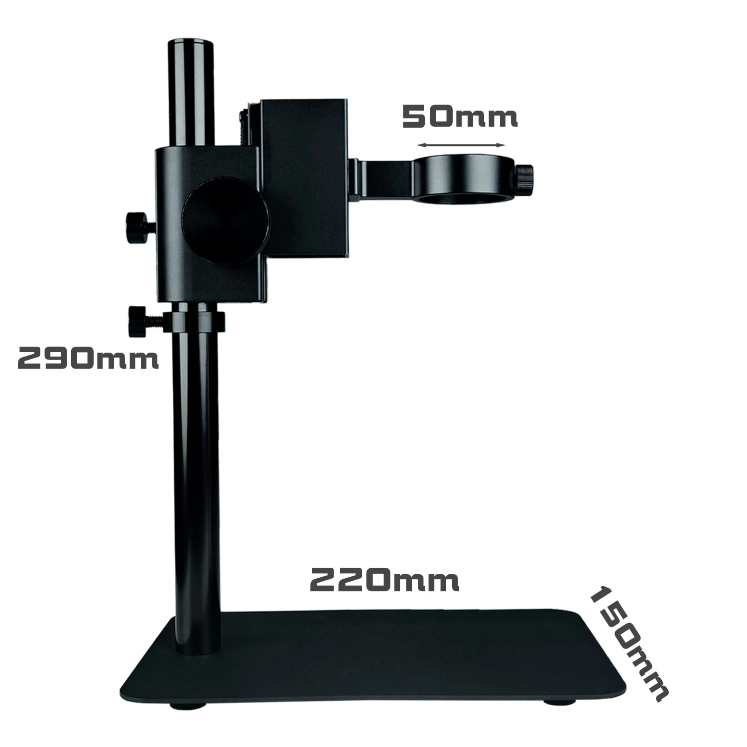 Установка диаметра 40/50 мм, этапы и подставки для микроскопа, стабильный металл, регулируемое рабочее расстояние, небольшой базовый кронштейн, инструменты
