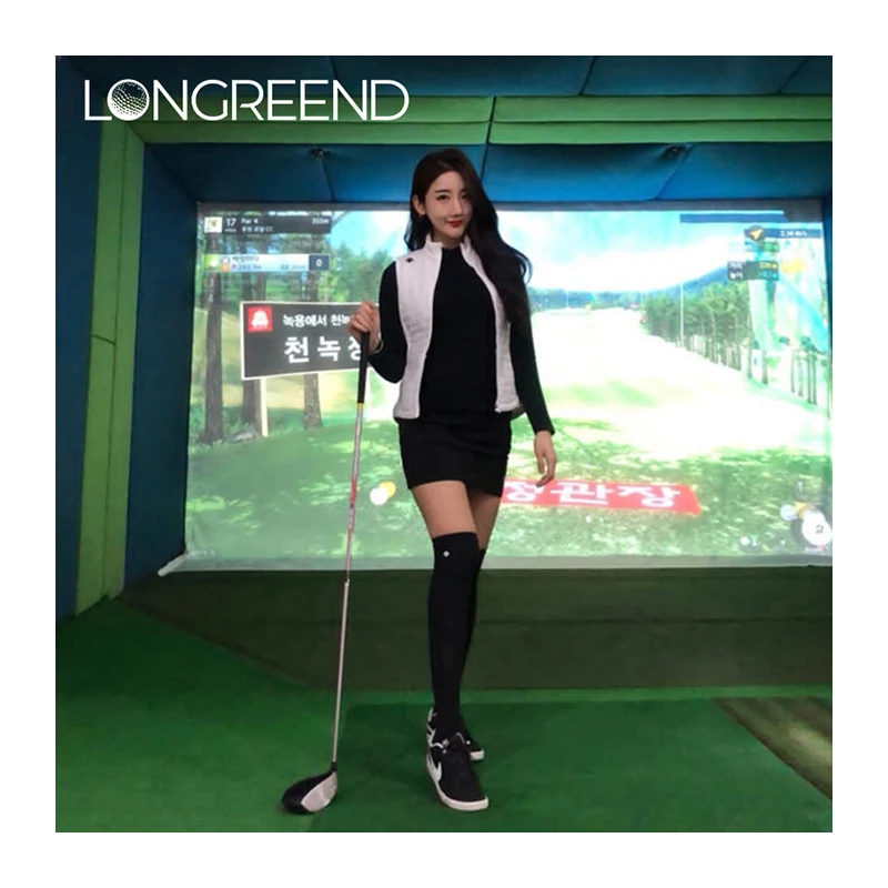 

LONGREEND Interactive Internet-connected Indoor Golf Simulator Simulated Golf Internet-Playing Golf Simulator