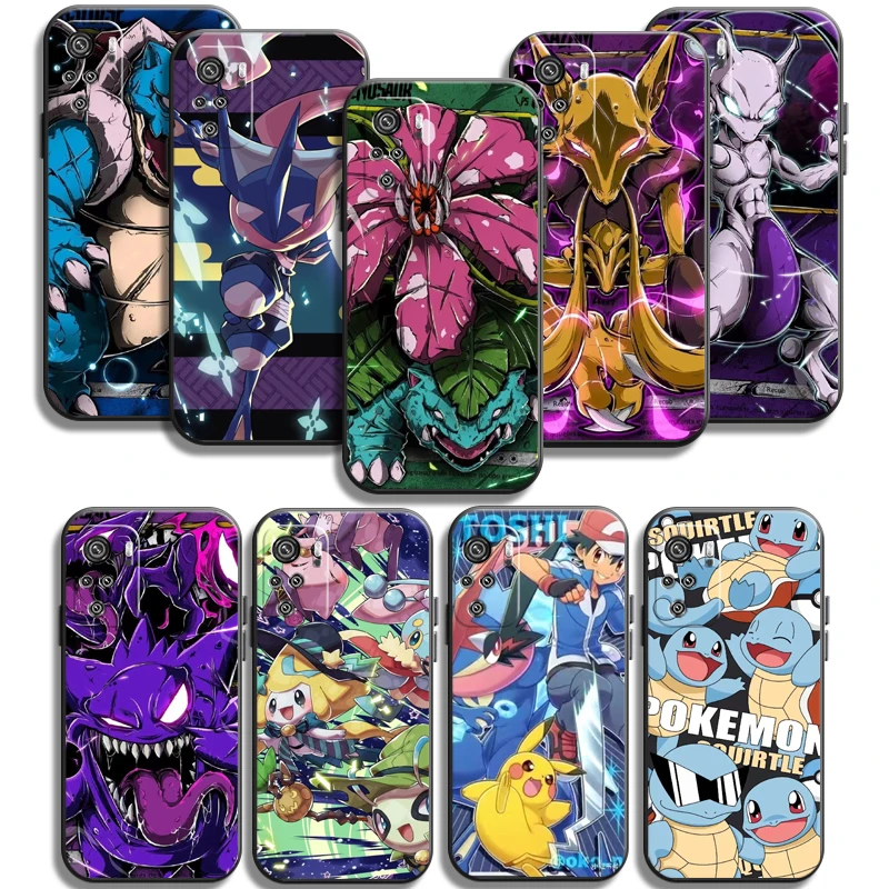 

Pokemon Greninja Phone Cases For Xiaomi POCO F3 GT X3 GT M3 Pro X3 NFC Redmi Note 9 10 Pro 5G Coque Soft TPU Funda Back Cover