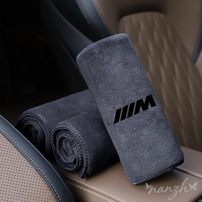 Фото Полотенце для сушки автомобиля, аксессуары для авто, брелок для BMW 1, 3, 4, 5, 6, 7 серии, X1, X4, X5, X6, 320i, 530i, 550i, F20, F21, F30, F31, F34 №1