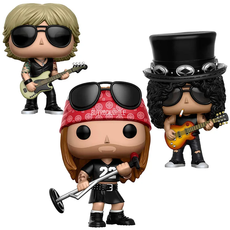 Figura de acción de la estrella de Rock Slash dengan Gitar Mainan, figura de música de Star Slash #51 Mariah Carey #85 Koleksi Boneka, juguetes de vinilo, regalos