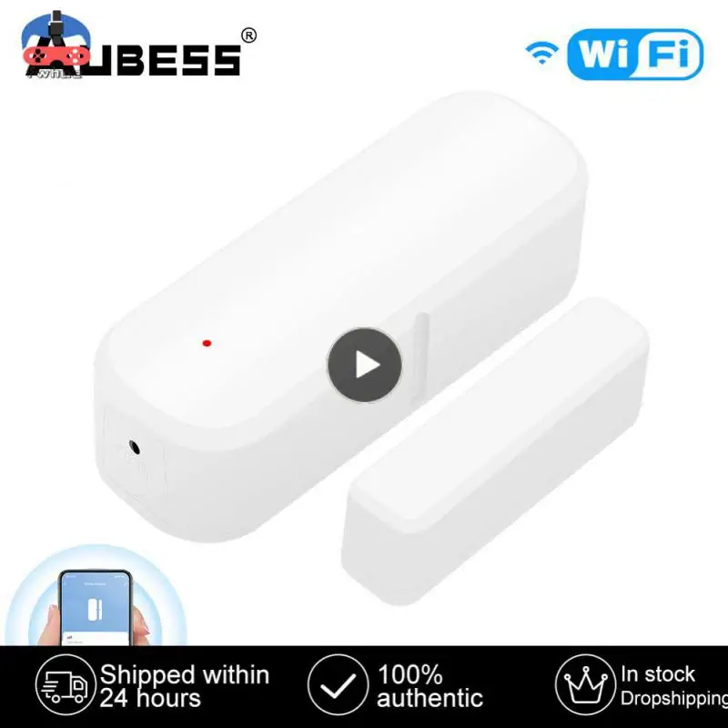 

1~10PCS Tuya WiFi Smart Door Sensor Door Open Closed Detectors Smart Home Security Protection Alarm System Smart Life APP