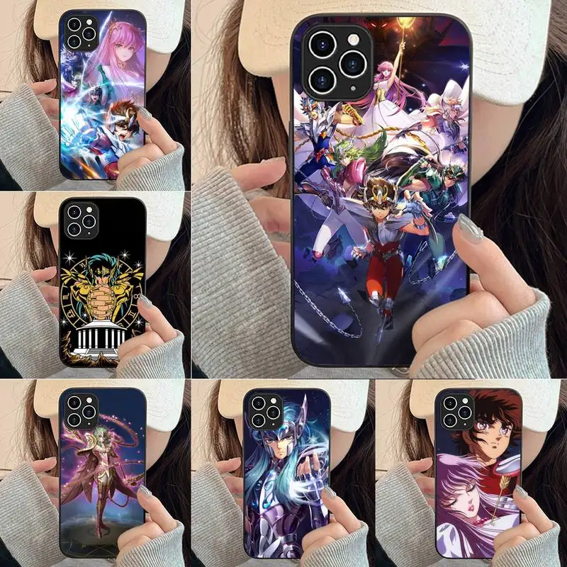 

Saint Seiya Knights Of The Zodiac Phone Case For Iphone 7 8 Plus X Xr Xs 11 12 13 Se2020 Mini 14 Promax Mobile Iphones Case
