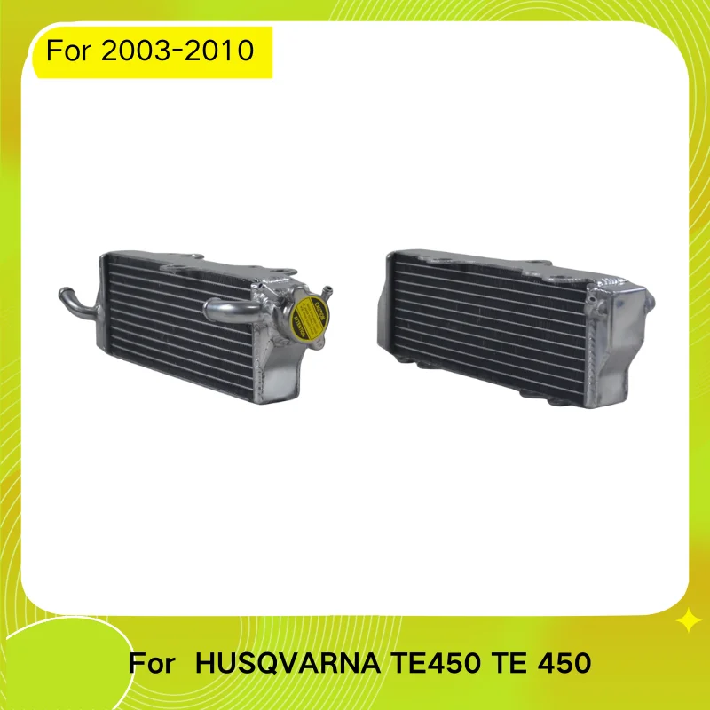 Фото Для HUSQVARNA TE450 TE 450 2003-2010 алюминиевый радиатор, охладитель охлаждающей жидкости 2004 2005 2006 2007 2008 2009 №1