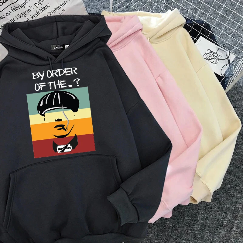

Peaky Blinders Print Hoodie Men Casual Hooded Pullover Harajuku Funny Cartoon Graphic Sweatshirts Unisex Hip Hop Streetwear Male