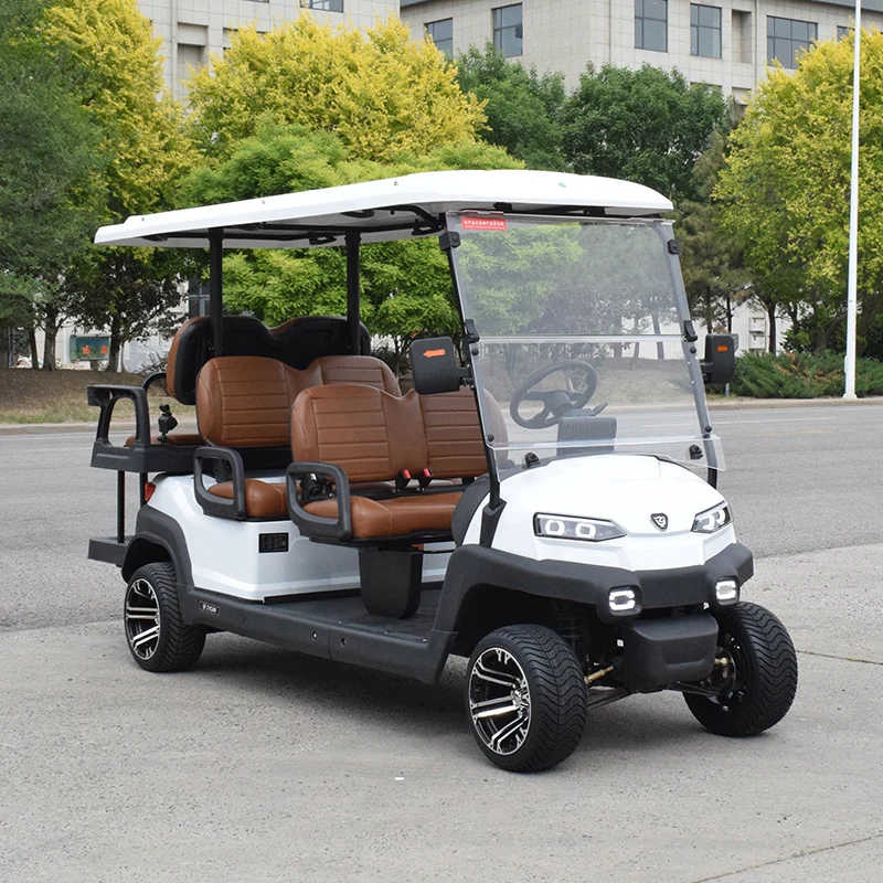 Фото Новый 6-местный электрический 4-колесный гольф-карт Club Car в продаже. Доступен 6-местный гольф-кар. №2