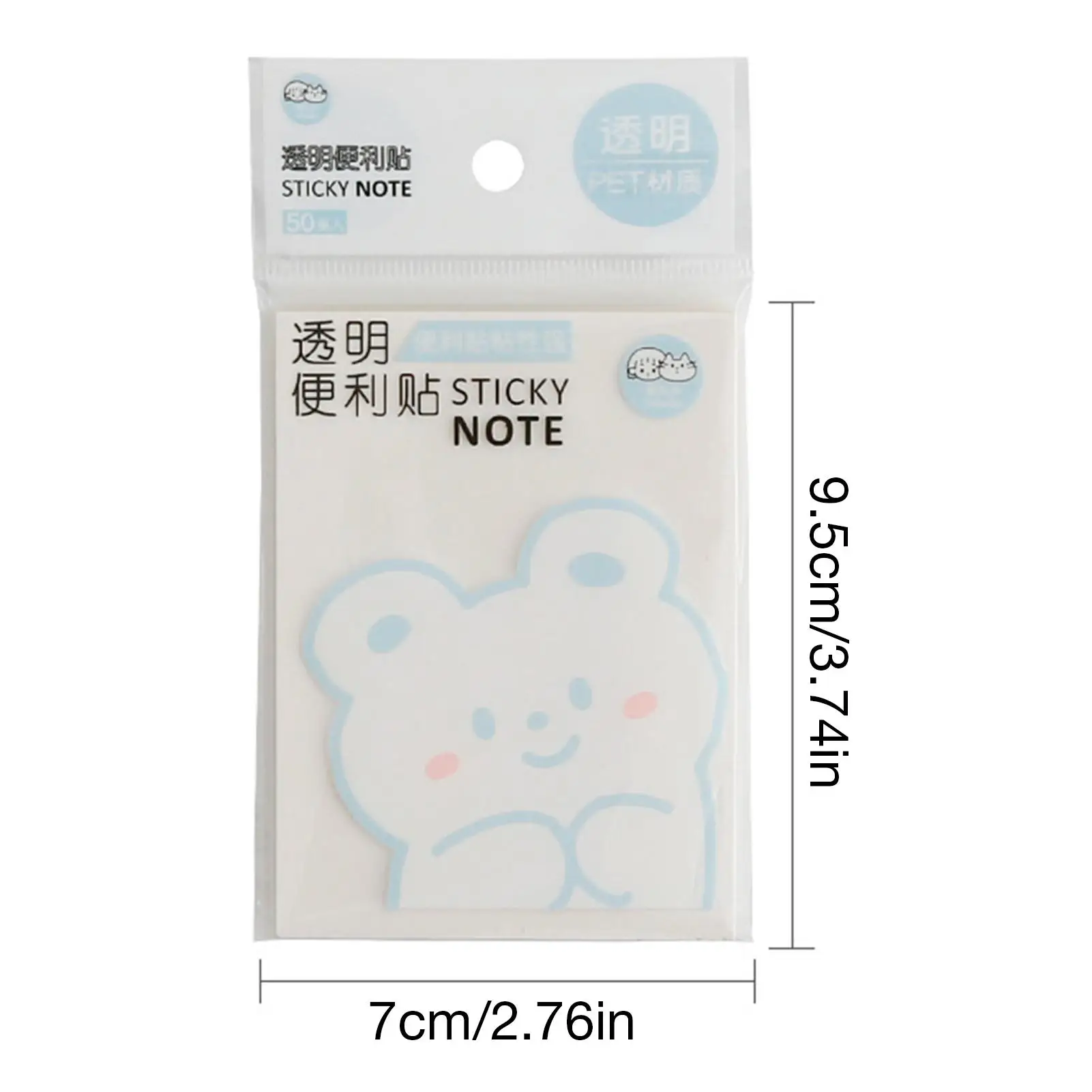 

Водонепроницаемые клейкие заметки прозрачные клейкие заметки для студентов