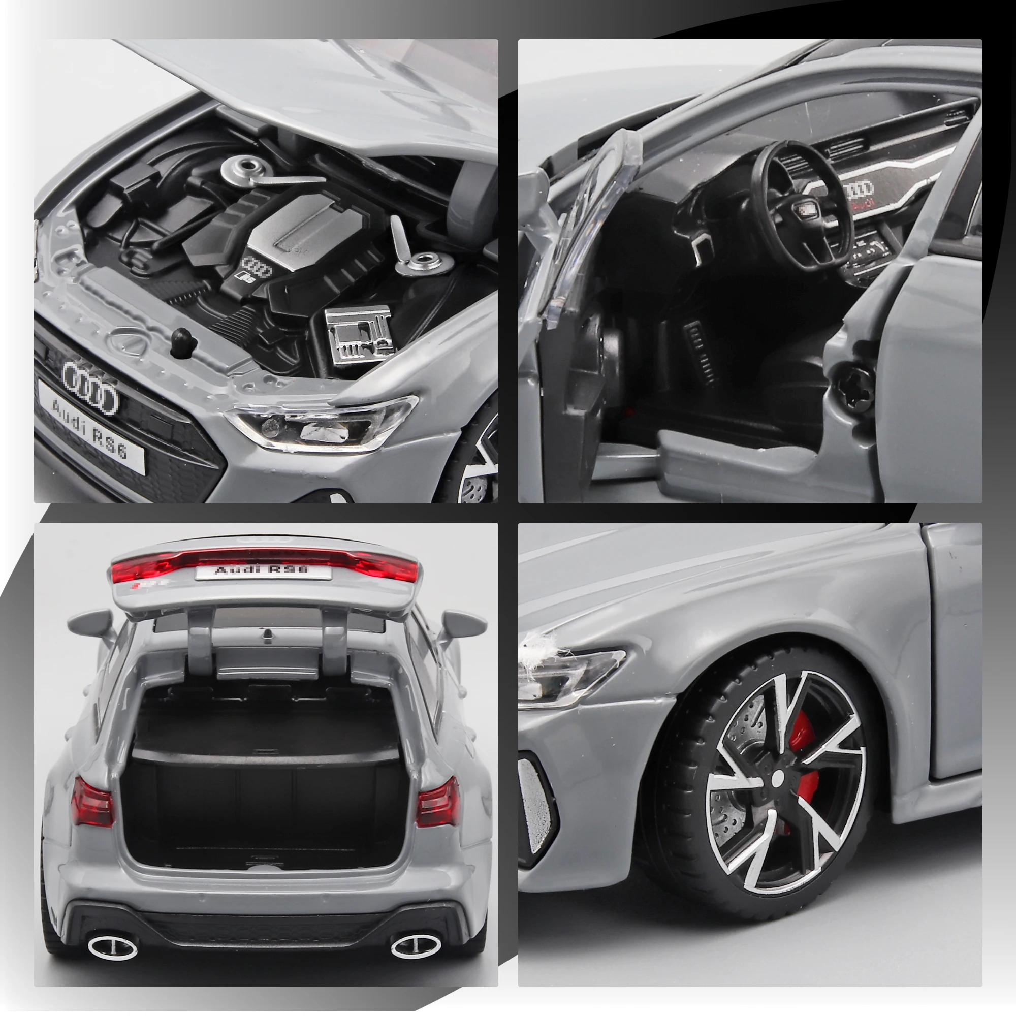 Модель автомобиля RS6 масштаб 1:32