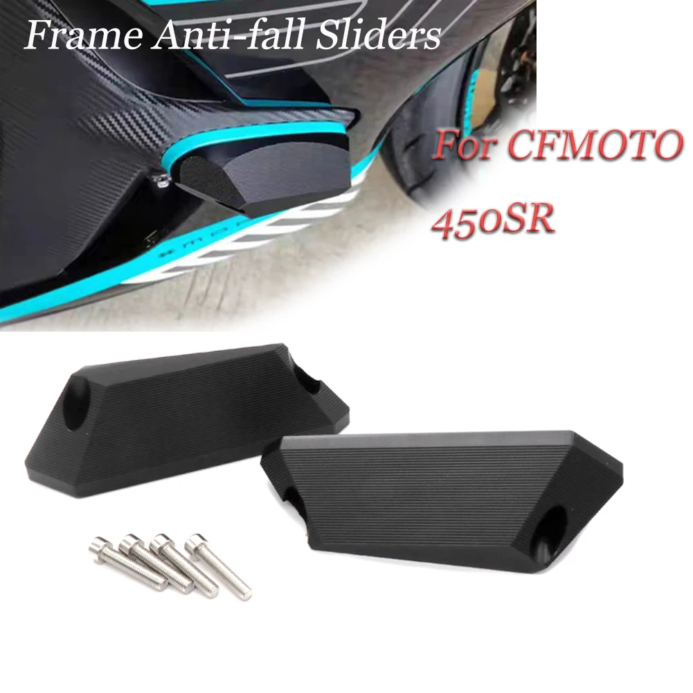 

For CFMOTO CF SR 450 SR 450SR 2022 2023 Motorcycle Engine Crash Pads Frame Sliders Protector Anti-Fall Fairing