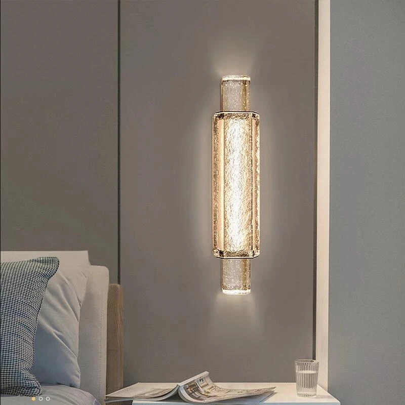 

CARMEL SCONCE Decorative crystal wall light Indoor Bedside Light Luxury For Living Room Bedroom Loft french country wall lamp