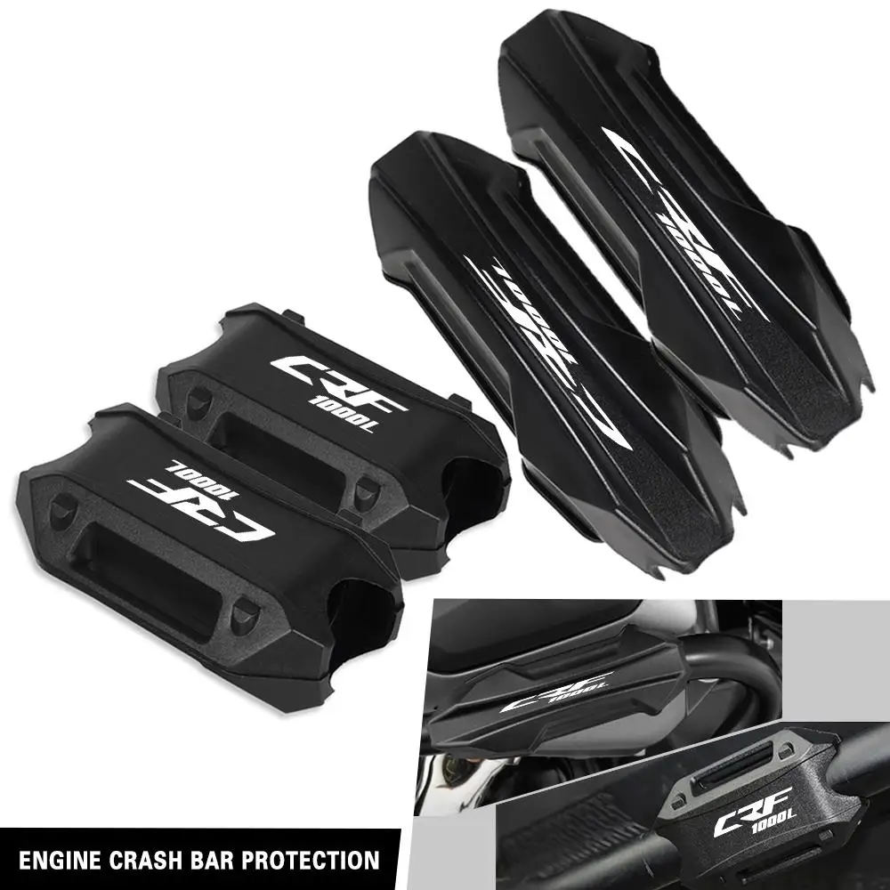 

For Honda CRF1000L CRF1100L XRV 750 Africa Twin Motorcycle AfricaTwin Engine Guard Bumper Protection Decorative Block Crash Bar