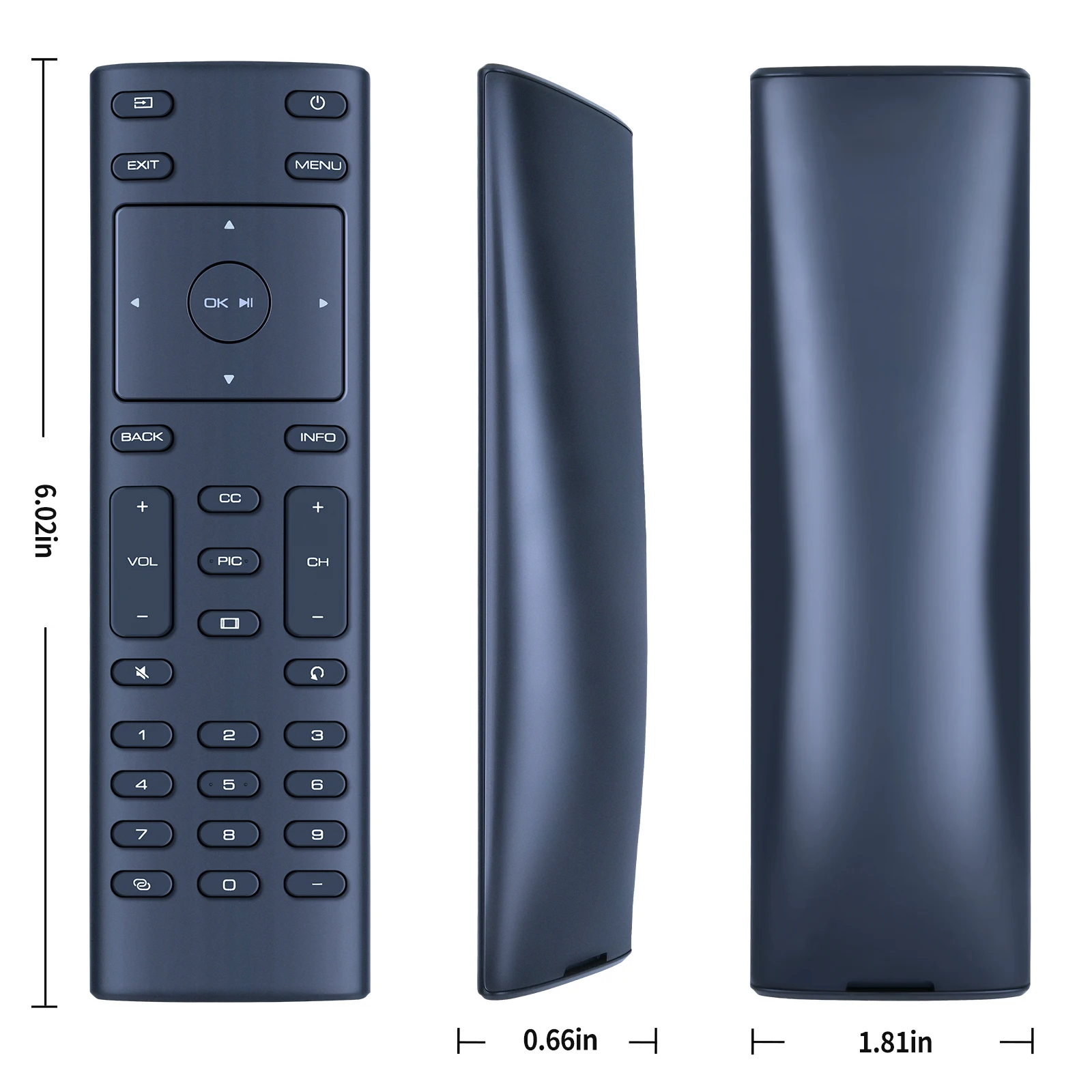 Пульт дистанционного управления XRT135 для телевизора Vizio P55-E1 P60-E1 M70-E3 P75-E1 P55E1 M70E3