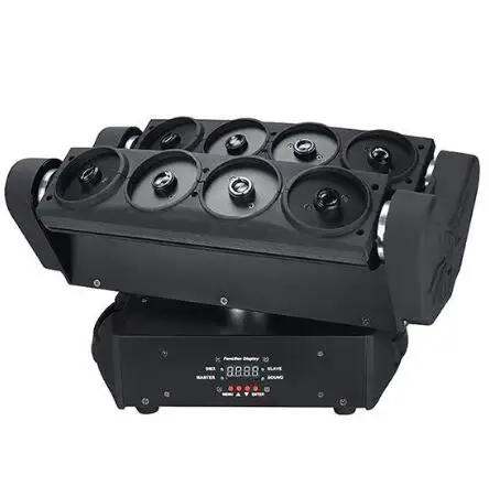 Широкоугольный движущийся лазерный луч с объективом