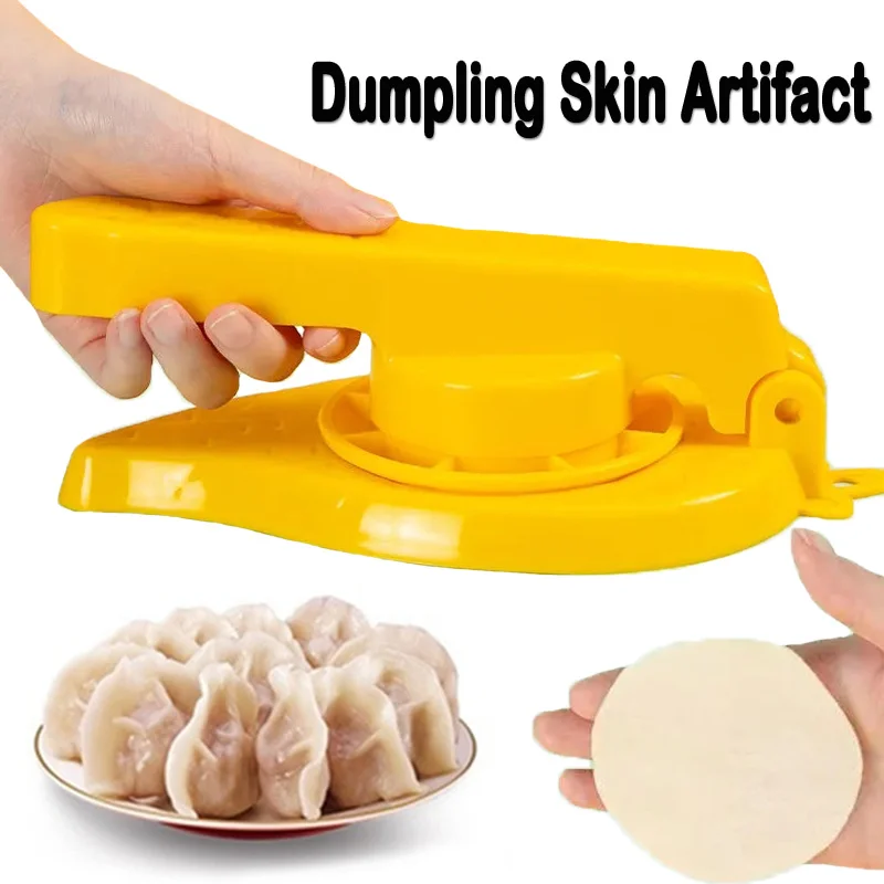 

Household Dough Press Maker Manual Artifact for pressing dumpling skin Wrapper Mould Kitchen Dumpling Making Tool Baking Pastry