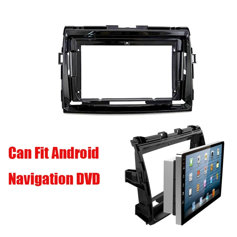 Автомобильный радиоприемник с лицевой рамкой радиоплеер 9-дюймовый DVD Gps Navi