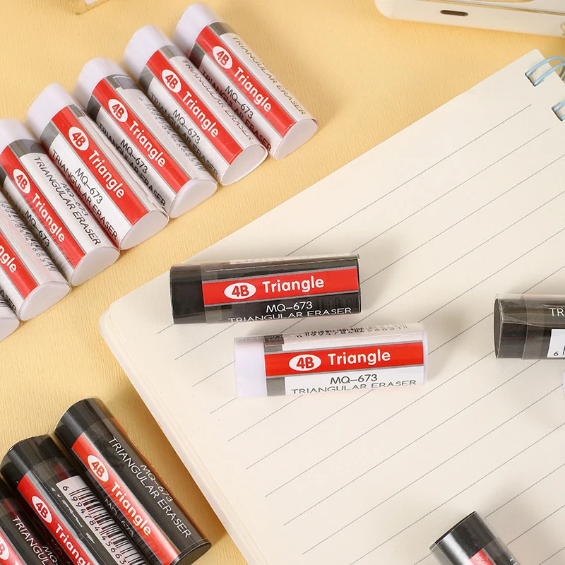 

Треугольные ластики, новинка, черный и белый цвет