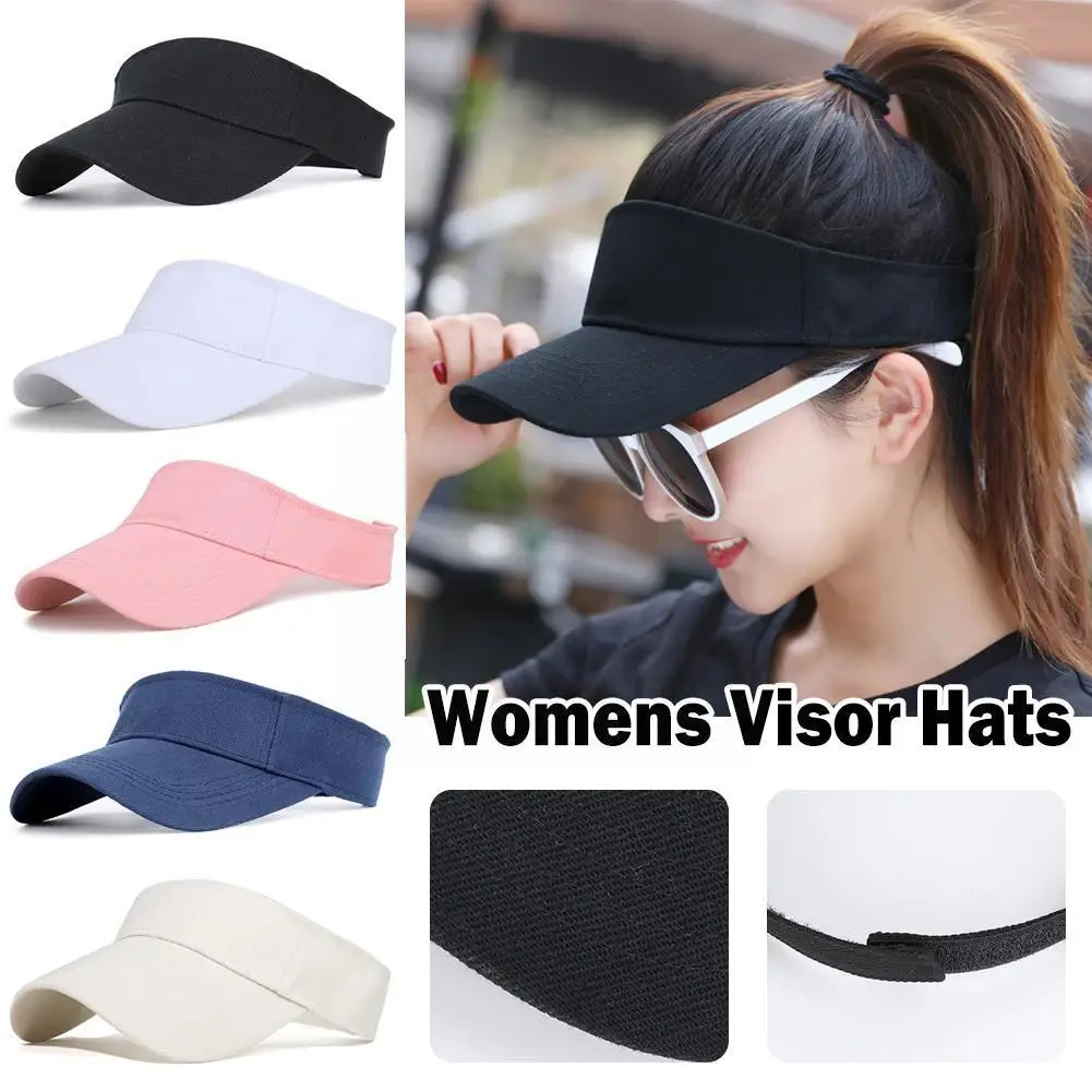 

Empty Top Golf Hat Women Outdoor Summer Breathable Sun Protection Hats Adjustment Caps Anti-UV Sun Camping Hiking Z3Q3