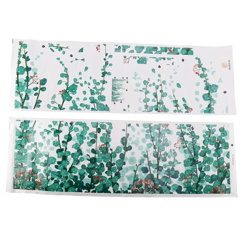 

Hanging Green Vine Leaf Wall Decal Stickers For Bedroom Living Room, Removable Eucalyptus Ivy Plants Wall Art Mural