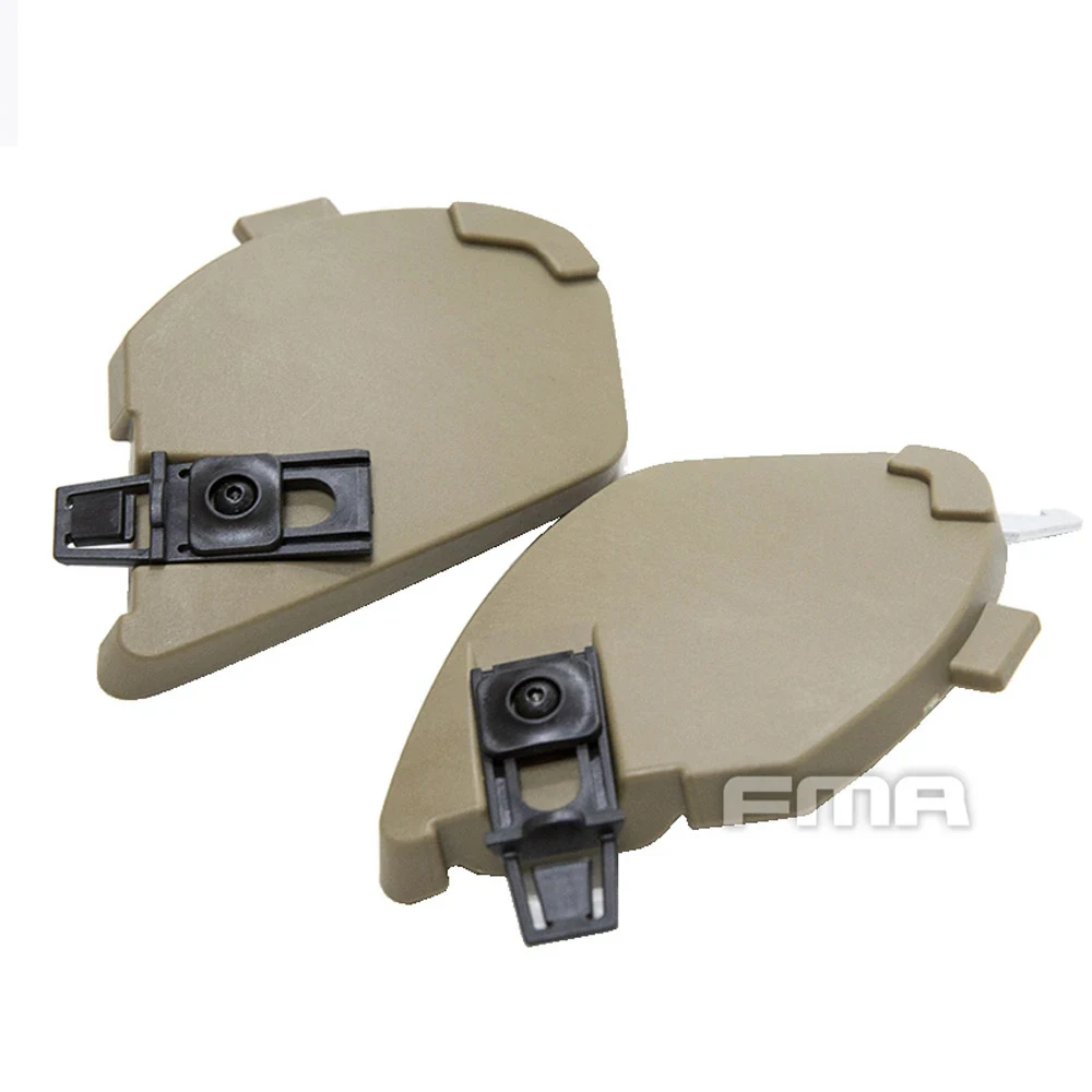 Открытый FMA Tactical Wendy Helmet Боковые чехлы Защита ушей для EX 3.0 Направляющая