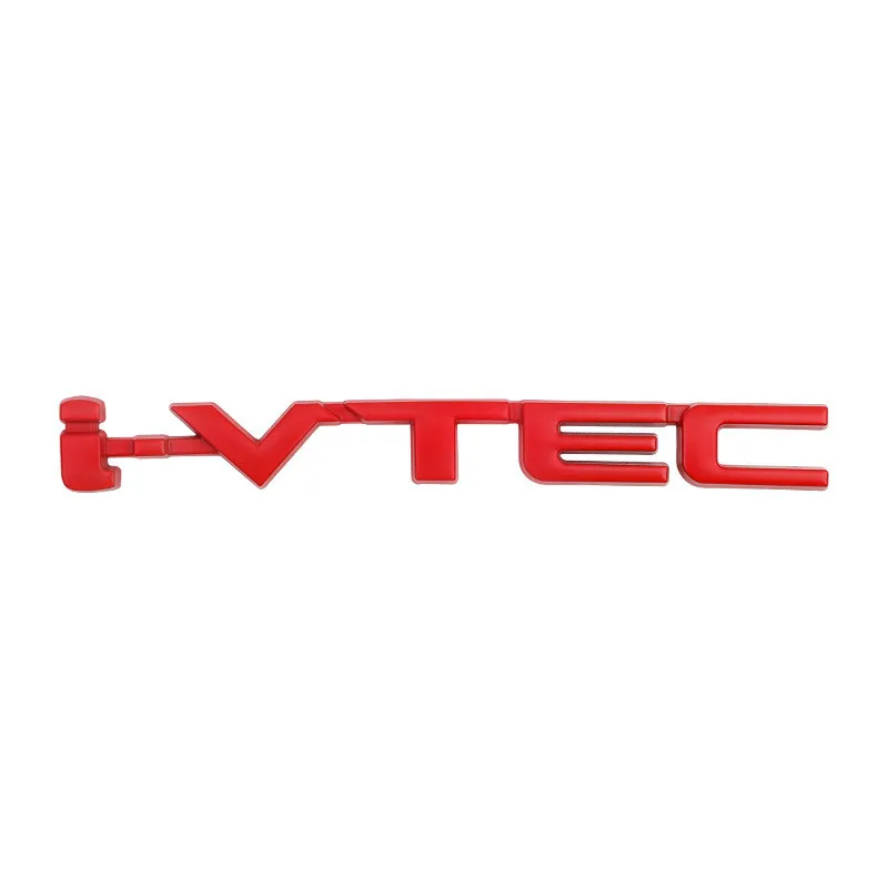 

3D VTEC логотип металлическая эмблема значок для Honda City cb400 i-VTEC vfr800 cb750 Civic Accord Odyssey Spirior CRV SUV